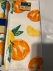 Home Collection , 1 kitchen towel and 1 drying mat, oranges and lemons new gallery