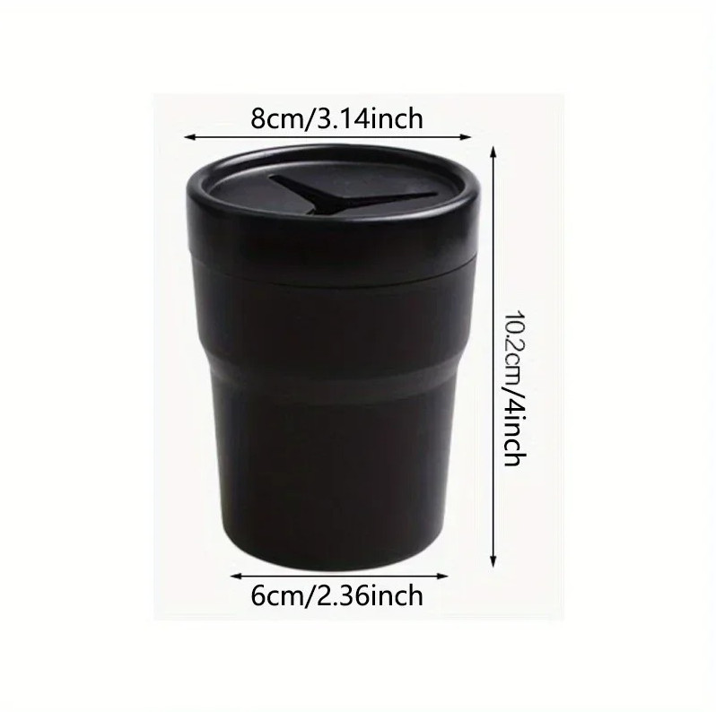 Car Small Storage Bin Multi-Functional Trash Can for Cup Holder Universal NEW gallery