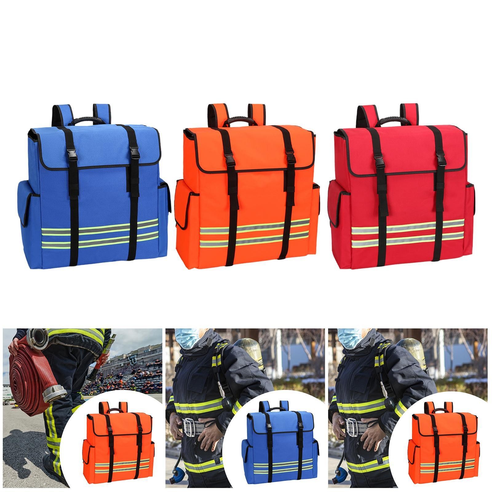 Backpack Emergency Water Hose Backpack Large Capacity with Reflective Strips