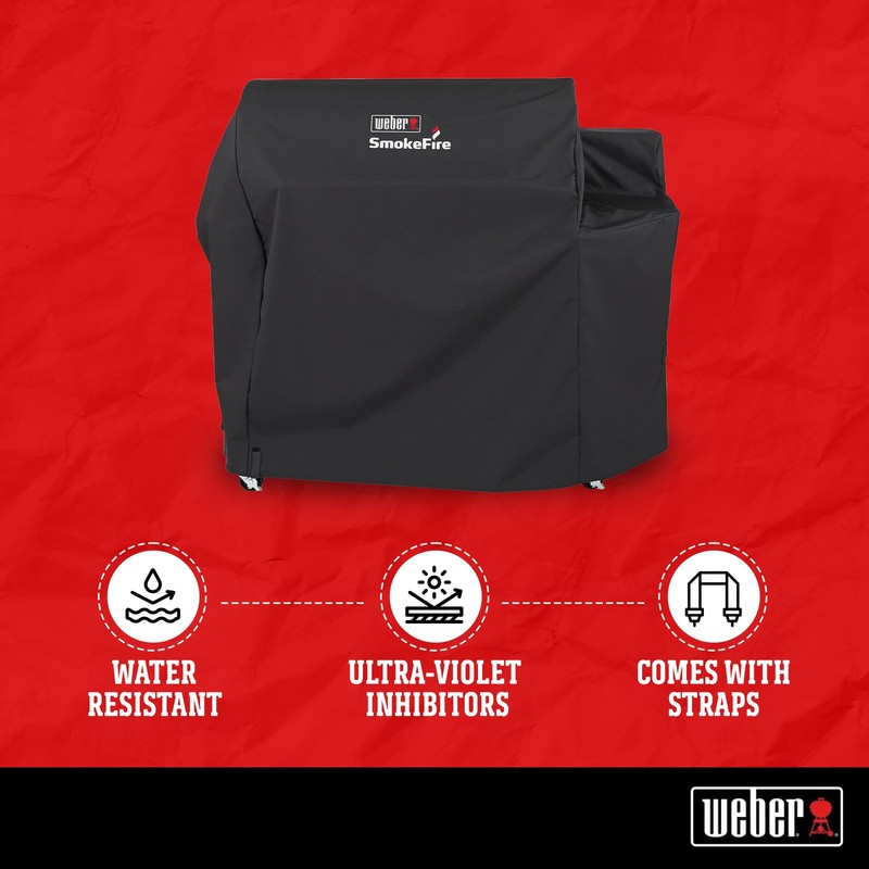 Weber SmokeFire Cover Compatible with SmokeFire EX6/EPX6/ELX6 Wood Pellet Grill gallery