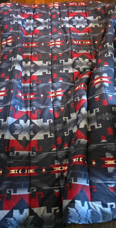 Ralph Lauren Cartwright Aztec Reversible Comforter ***SIZE_MANF's TAG REMOVED gallery