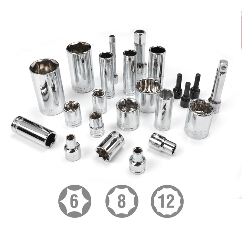 WORKPRO 450PC/408PC Mechanics Tool Set Socket Wrench Ratchet Heavy Duty Case Box gallery