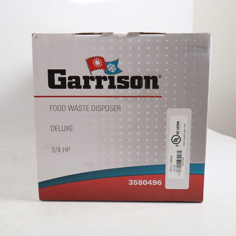 Garrison 3/4 HP Deluxe - Continuous Feed Garbage Disposal High Power - (3580496) gallery