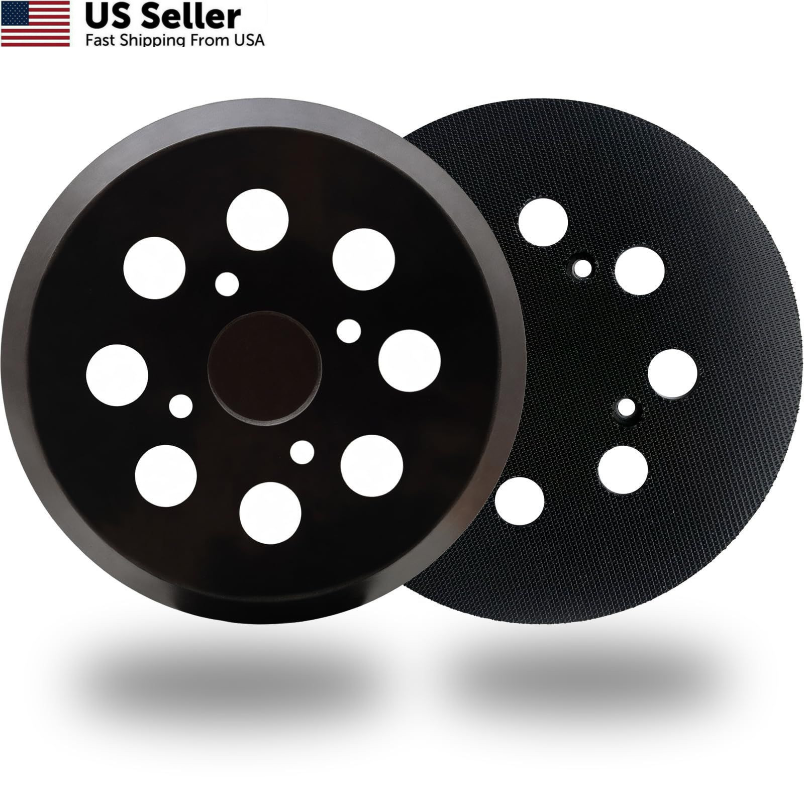5" Hook and Loop Sander Pad for Ridgid R2600, R2601 Random 5 Inches, Black gallery