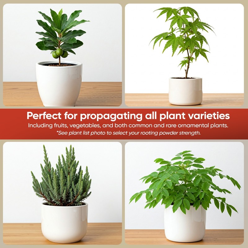 Hormex Rooting Powder #16 - for Difficult to Root Woody Plants - 1.6% IBA gallery