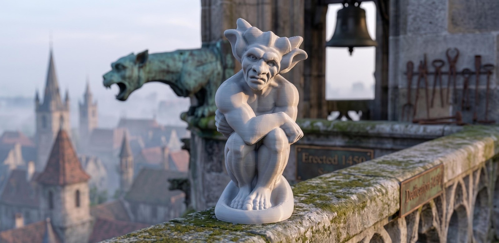Chill Gargoyle Statue - Any Color gallery