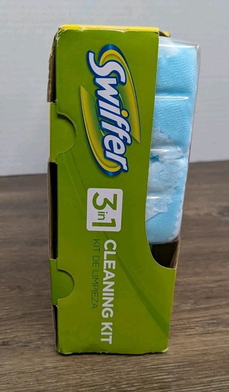 Swiffer Sweeper Duster Starter Kit 3 in 1 Sweeper 6 Dry 4 Wet Mop Dust Brand New gallery