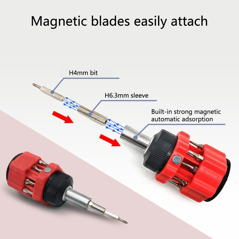 12 in1 Short Screwdrivers Precision Maintenance Disassembly Screwdriver Set gallery