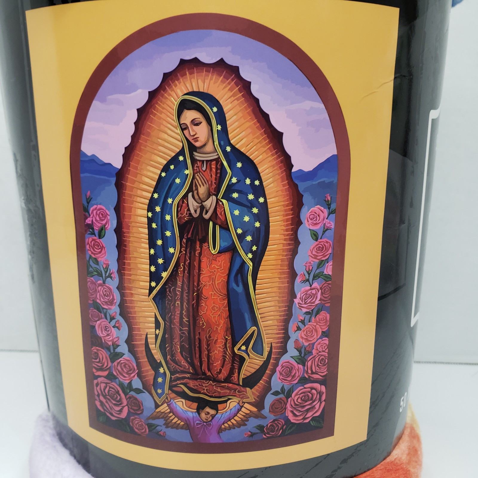 NEW Mother Mary Religious Superweight Plush Throw Blanket 50x60” Soft & Warm gallery