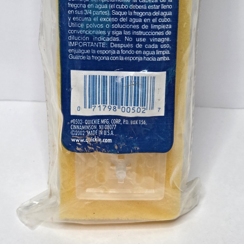 Quickie Original Sponge Mop Refill #050 Absorbent Replacement Head #0502 gallery