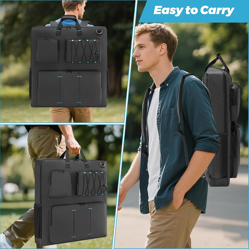 Solar Panel Storage Bag Compatible with Jackery Solarsaga 100W 100X 200W/ GRECEL gallery