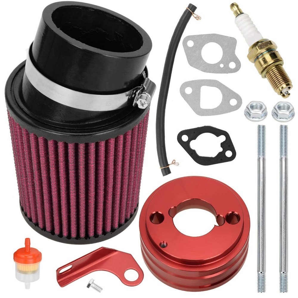 Air Filter Adapter Kit for Predator 212cc 196cc Mini Bike Go Kart Performance