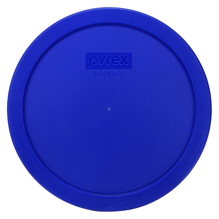 Pyrex 7402-PC 6/7 Cup Cadet Blue Round Plastic Storage Lid Cover for Glass Bowl gallery