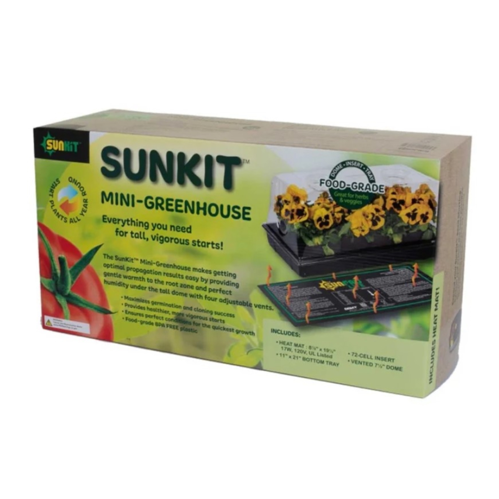SunKit Mini-Greenhouse System For Germination and Propagation gallery