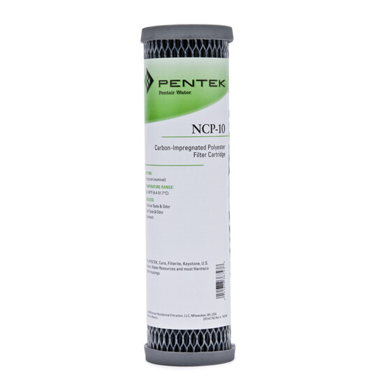 Pentek NCP-10 Standard 10 Inch Undersink Carbon Impregnated Water Filter gallery