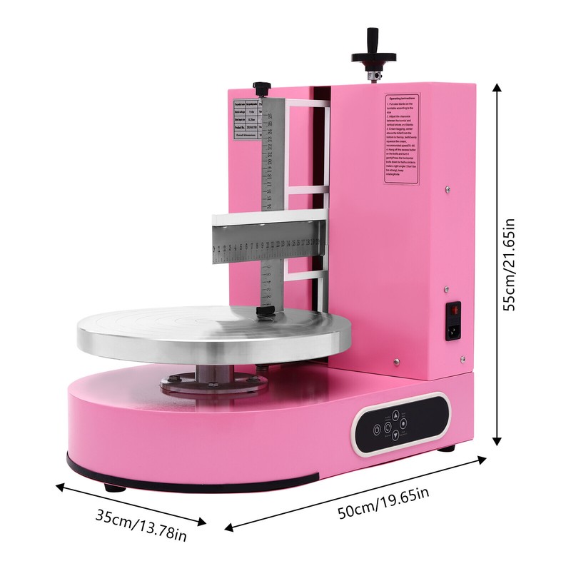 Cake Spreading Machine Cream Decorating Frosting Smearing Tool for 4-12" Cakes gallery