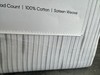 Calvin Klein California King Sheet Set 4 PCS 100% Cotton Sateen Weave White Gray gallery