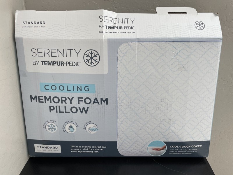 Serenity by Tempur-Pedic Cooling Memory Foam Pillow gallery