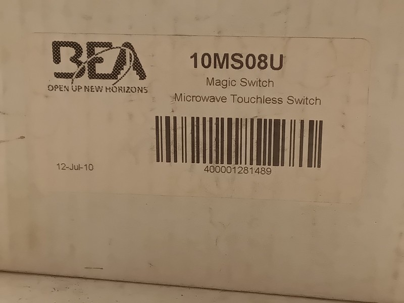 BEA 10MS08U Magic Switch Microwave Touchless Switch (L1B) gallery