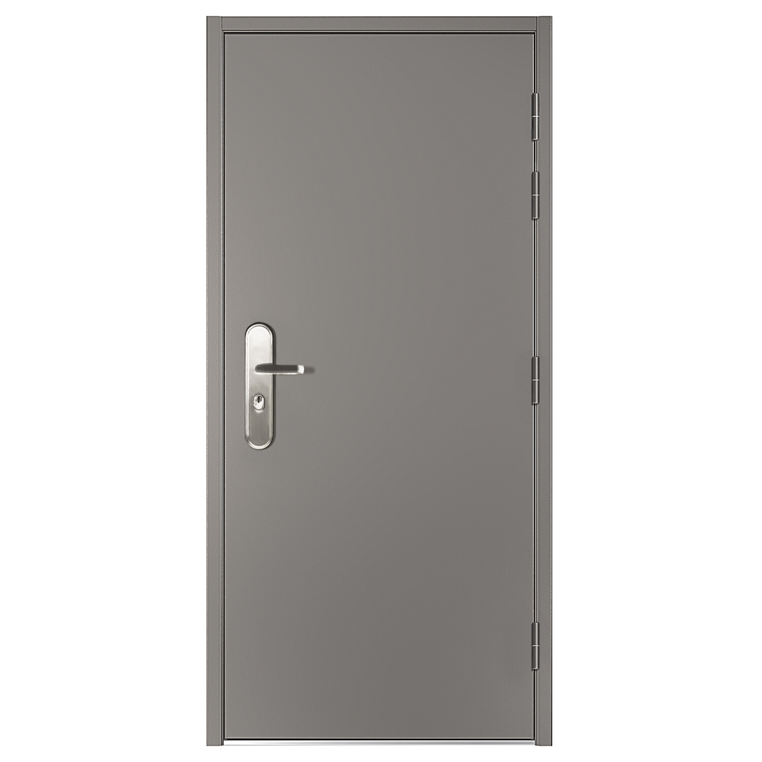 34 5/8" Steel Security Door with Frame and Quick Mount Hardware gallery