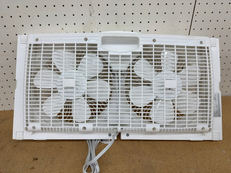 Hampton Bay 9 in. 3-Speed Digital Window Fan NO LEGS OR REMOTE gallery