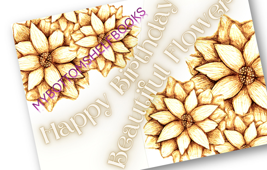 DIGITAL Happy Birthday Beautiful SUN Flower Greeting Cards MBSB-PRINTING REQ'D gallery