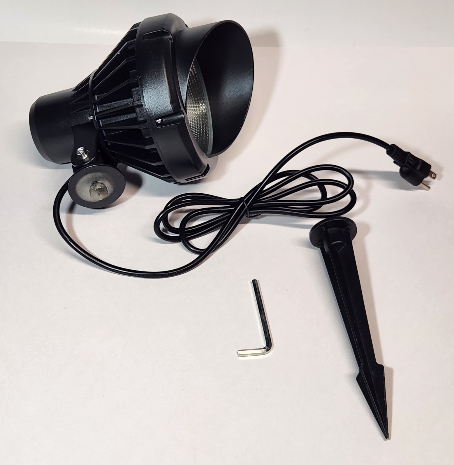 LED 40W Spot Lights Outdoor 5000K Daylight White Plug in Flag Pole Light 120V gallery