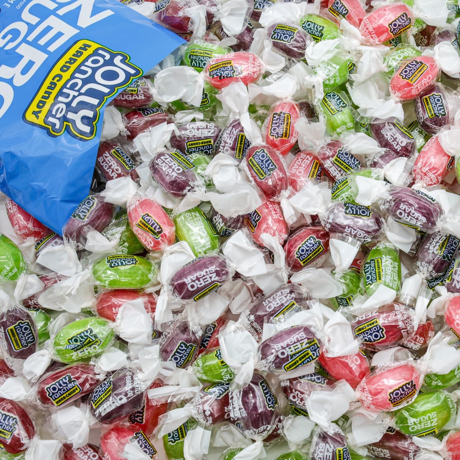 Jolly Rancher Zero Sugar Free Assorted Fruit Flavors, Bulk Hard Candy (1 Pound) gallery