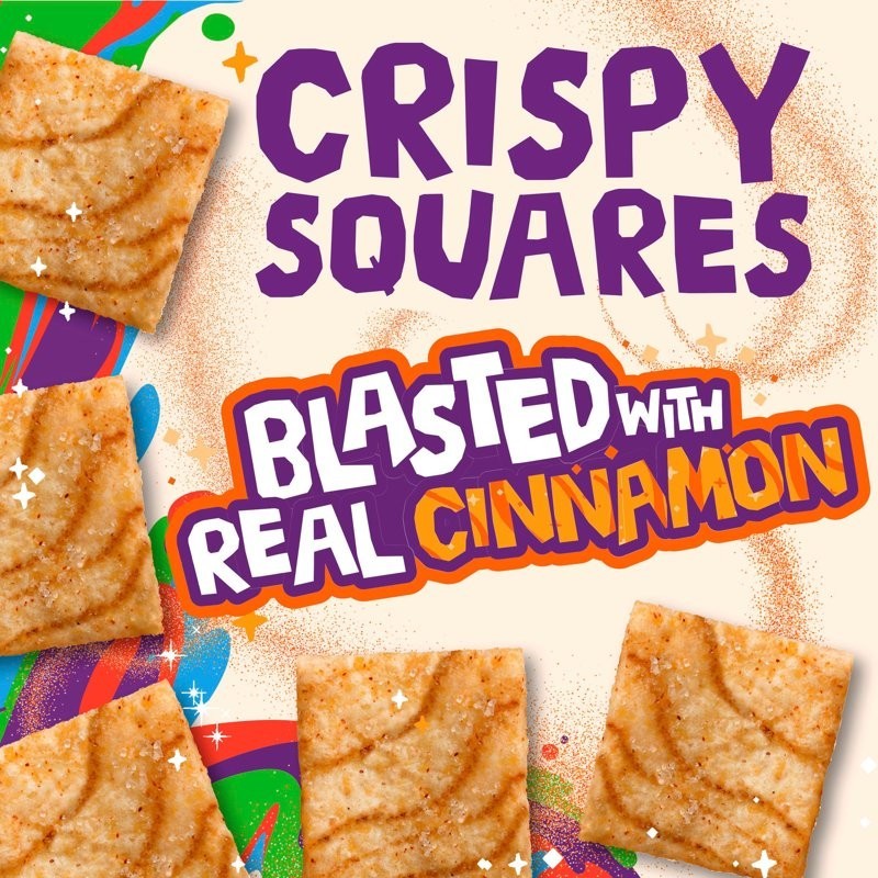 Cinnamon Toast Crunch Breakfast Cereal, Crispy Cinnamon Cereal, Mega Size, 27 oz gallery