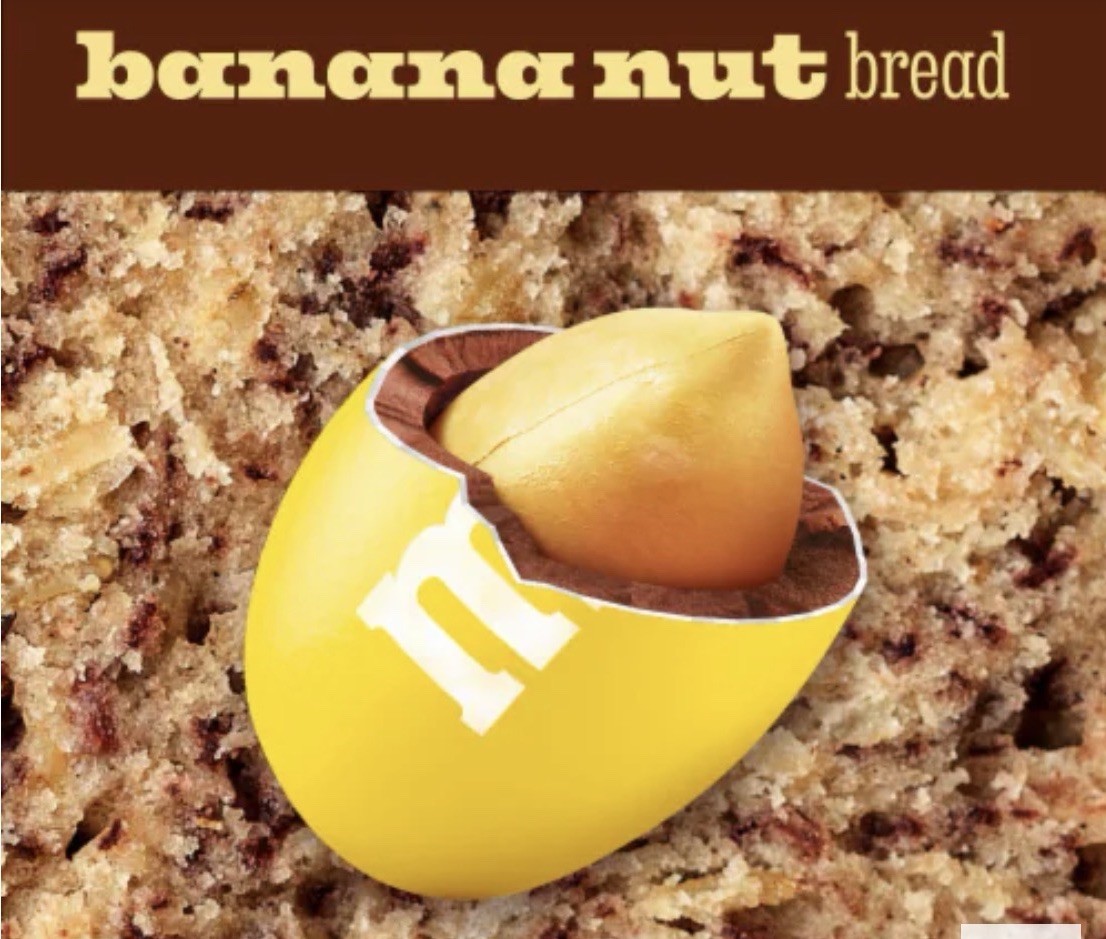 NEW M&M’s Banana Nut bread Sharing Size Brand 🔥 limited Edition Fast ship! NEW gallery
