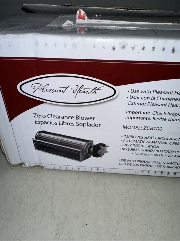 Pleasant Hearth Circulating Blower for Zero Clearance Fireplace ZCB100 gallery
