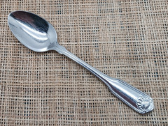 Oneida Classic Shell Stainless Teaspoon Free Ship!