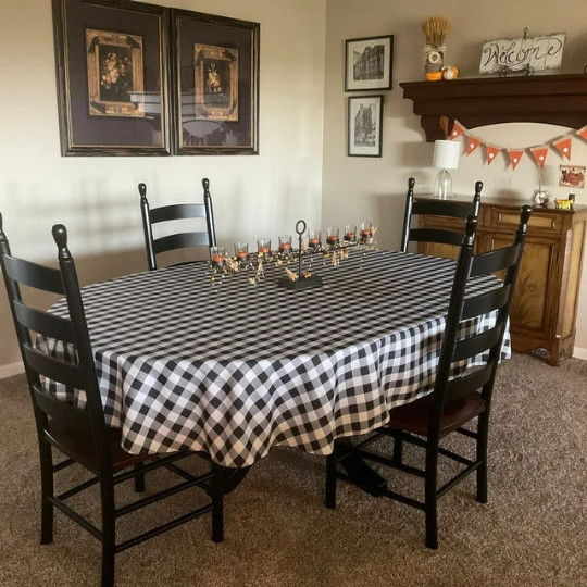 Checkered Tablecloth, Gingham Tablecloth, All Sizes gallery