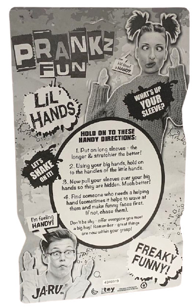 Funny TINY HANDS Mini Little Prank Joke Costume Toy Gag Gift Trick Up Sleeves 2 gallery