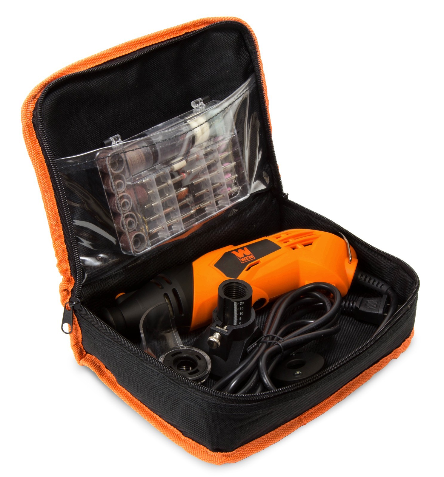 WEN 23114 1.4-Amp High-Powered Variable Speed Rotary Tool with 100+ Accessories gallery