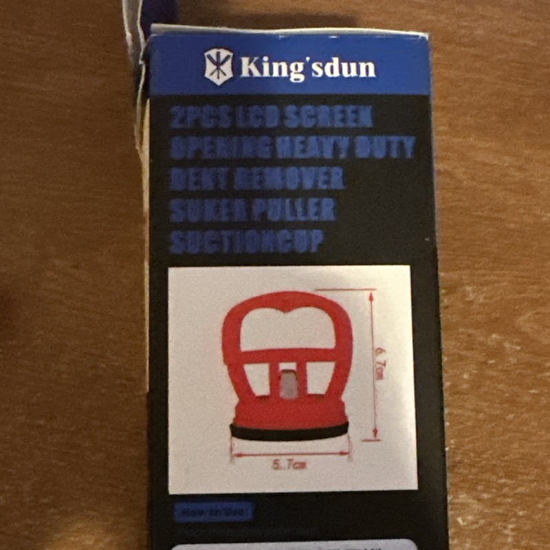 King’sdun Two piece LCD screen Remover Suction Cup for Phones Computers gallery