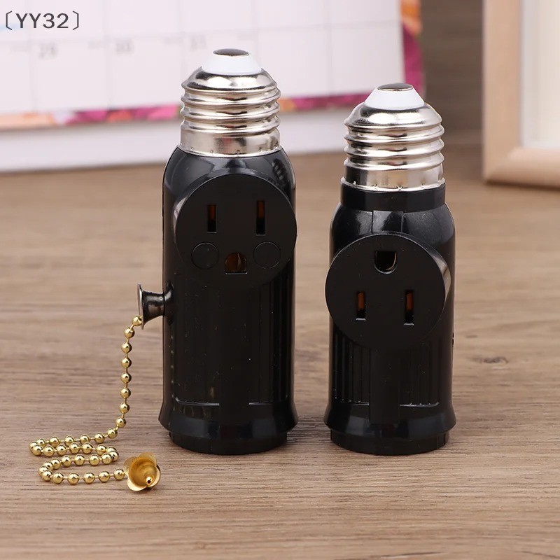 E26 Light Socket to Plug Adapter 2/3 Prong Light Bulb Outlet Socket Adapter gallery