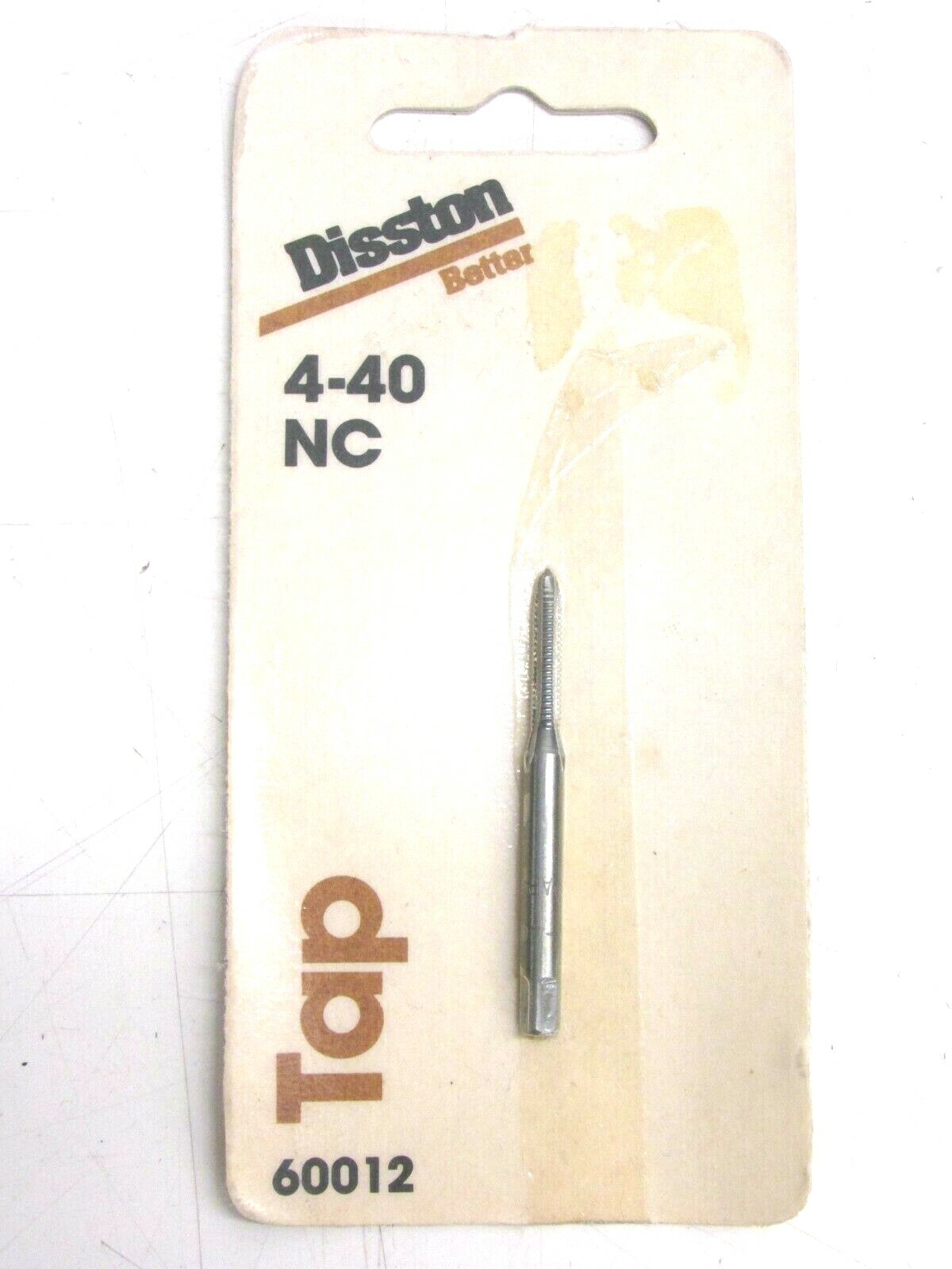 NEW! DISSTON 4-40 NC THREADING TAP, 60012 gallery