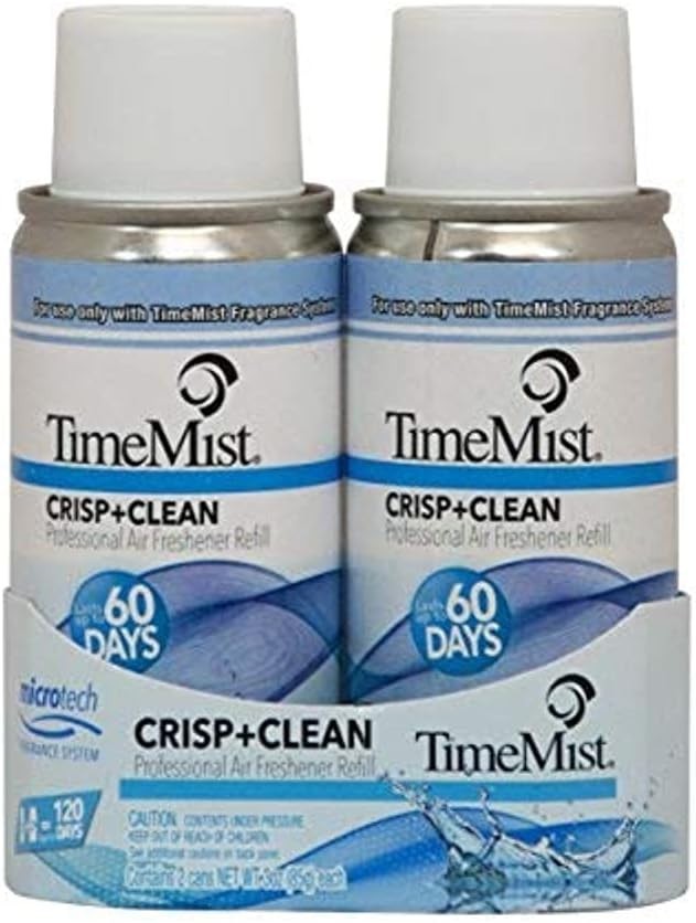 Zep Crisp+Clean Refill (2-Pack) 3 Ounces microtech fragrance system - TMFB32PK gallery