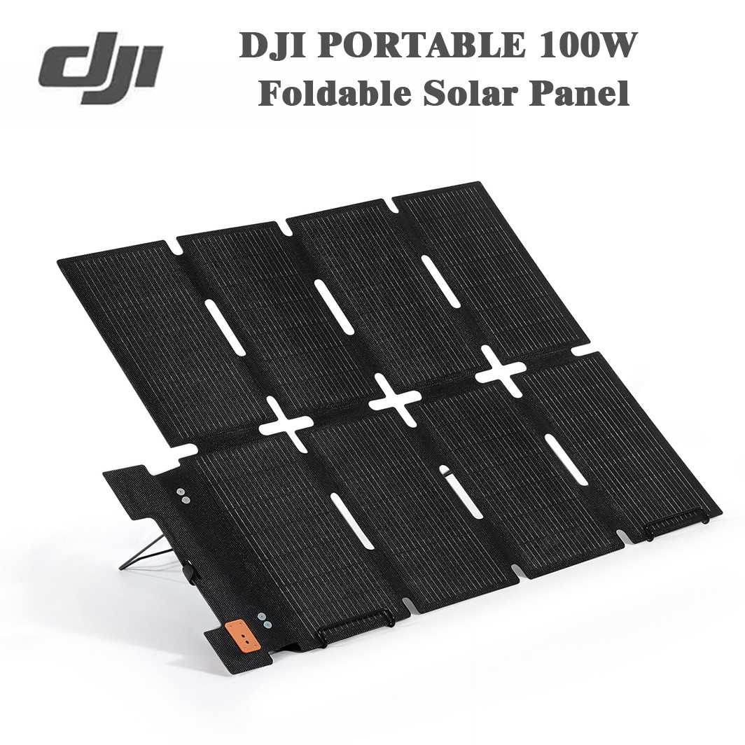 DJI 100W Portable Solar Panel – Foldable, IP67, N-Type TOPCon, 24.8% Eff. gallery