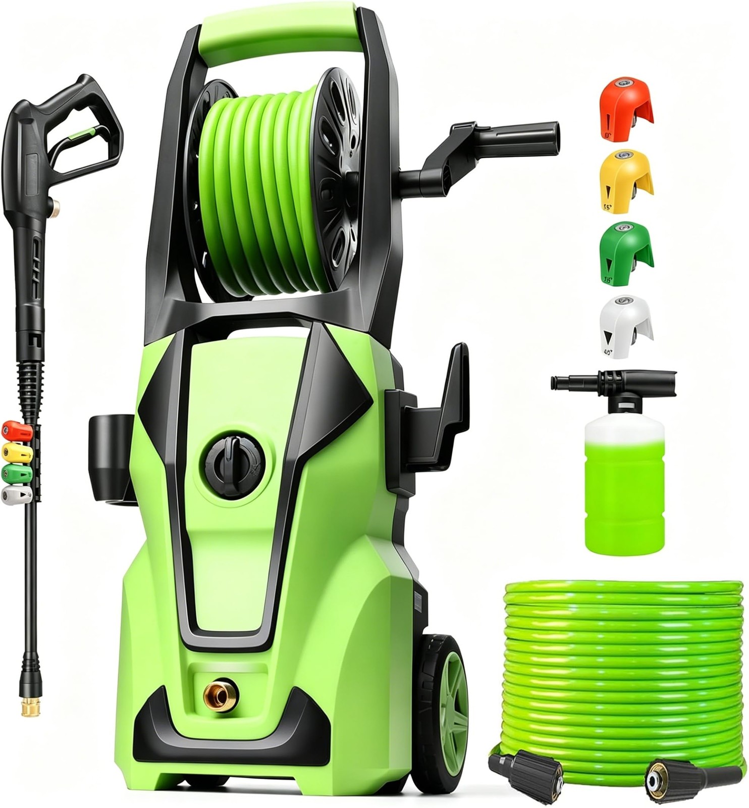 Pressure Washer 5000 PSI Adjustable Pressure, Power Cleaners Powered with 33f... gallery