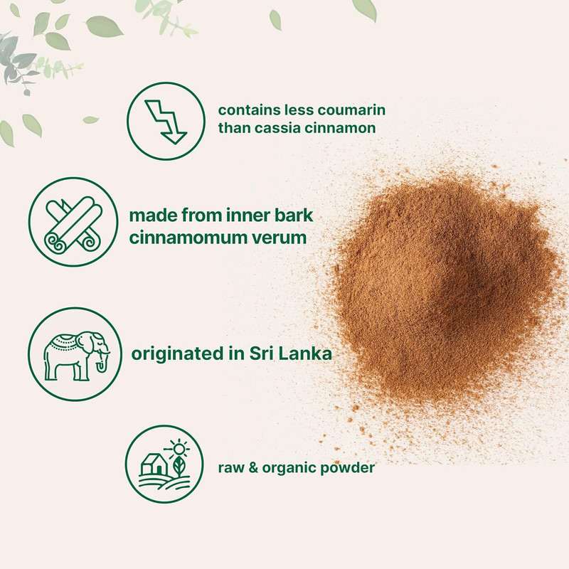 Micro Ingredients Organic Ceylon Cinnamon Powder 2Lbs, Premium Spice & Seasoning gallery