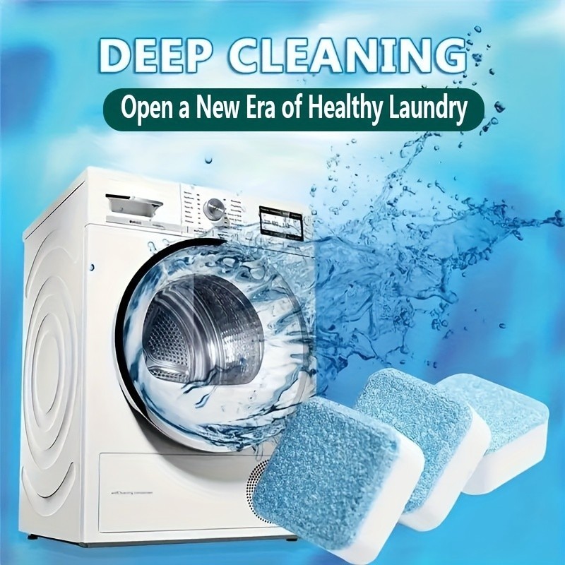 Washing Machine Cleaner Tablets - 5/25/35 Count - Lemon Scent Deep Cleaner gallery