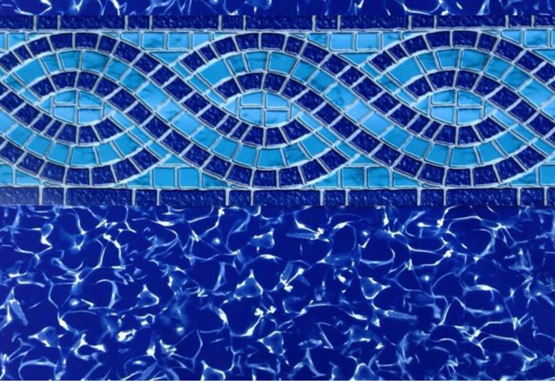 GLI Modesto 28 Mil In-Ground Rectangle Swimming Pool Liner (Choose Size) gallery