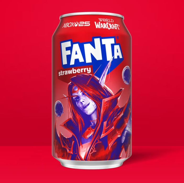 Fanta Strawberry Soda Fridge Pack, 12 Cans (12 fl oz Each) Sweet Fruity Soft Dri gallery