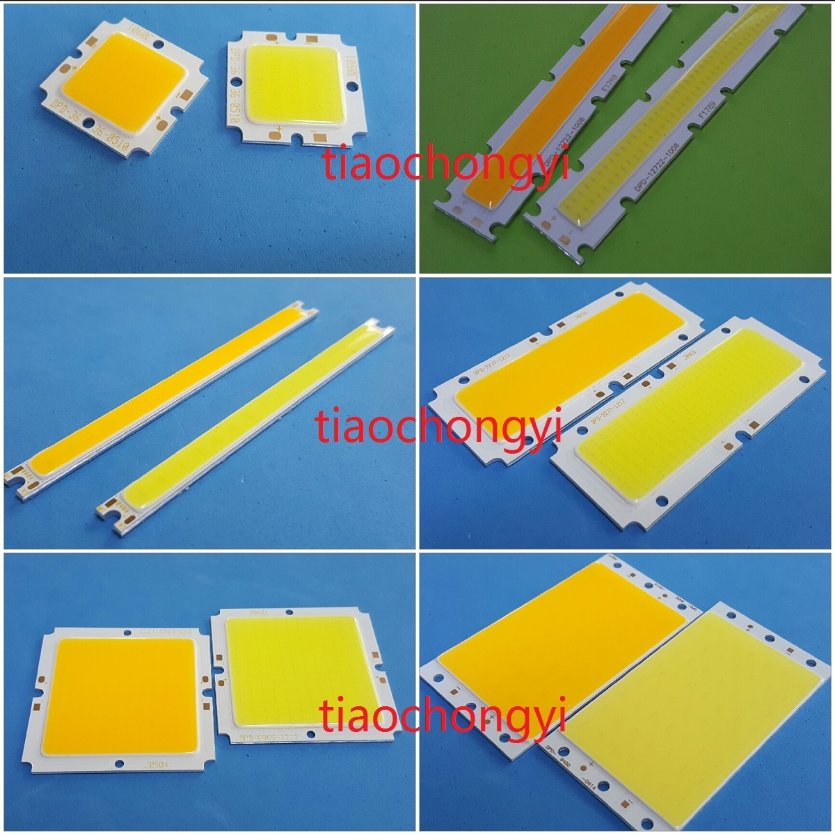 5 20 50W COB LED Square/ Strip Light Lamp Bead Chip diy DC 12/24/36V Long Life gallery