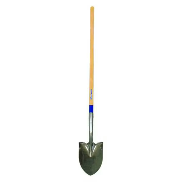 Round Point Shovel, 14 ga Not Applicable Blade, Steel Blade, Standard Step, 48 gallery