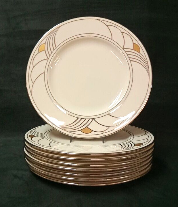 Lenox SAND DUNE PLATINUM Accent Luncheon Plate 9 3/8 Inches