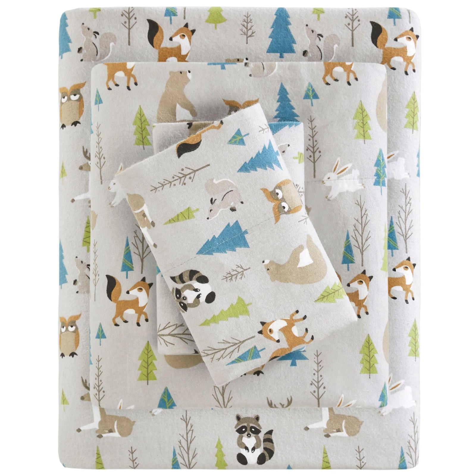 True North by Sleep Philosophy Cozy Flannel Warm 100 Cotton Sheet - Novelty P... gallery