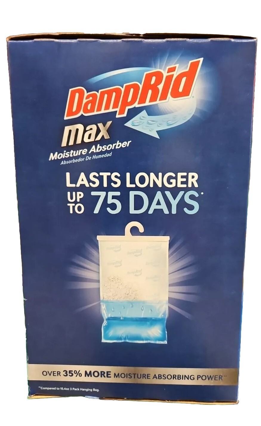 DampRid Max Moisture Absorber Fresh Scent Hanging Bag 4 pk-1lb. gallery